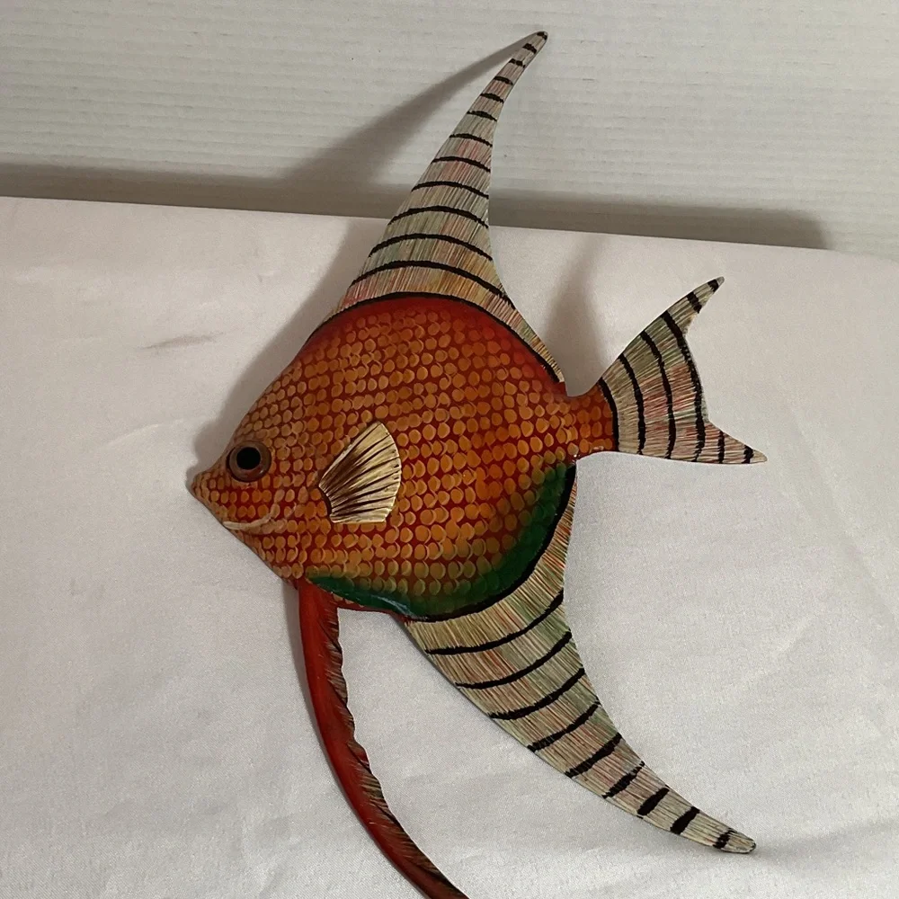 Colorful Fish Wall Art Decor